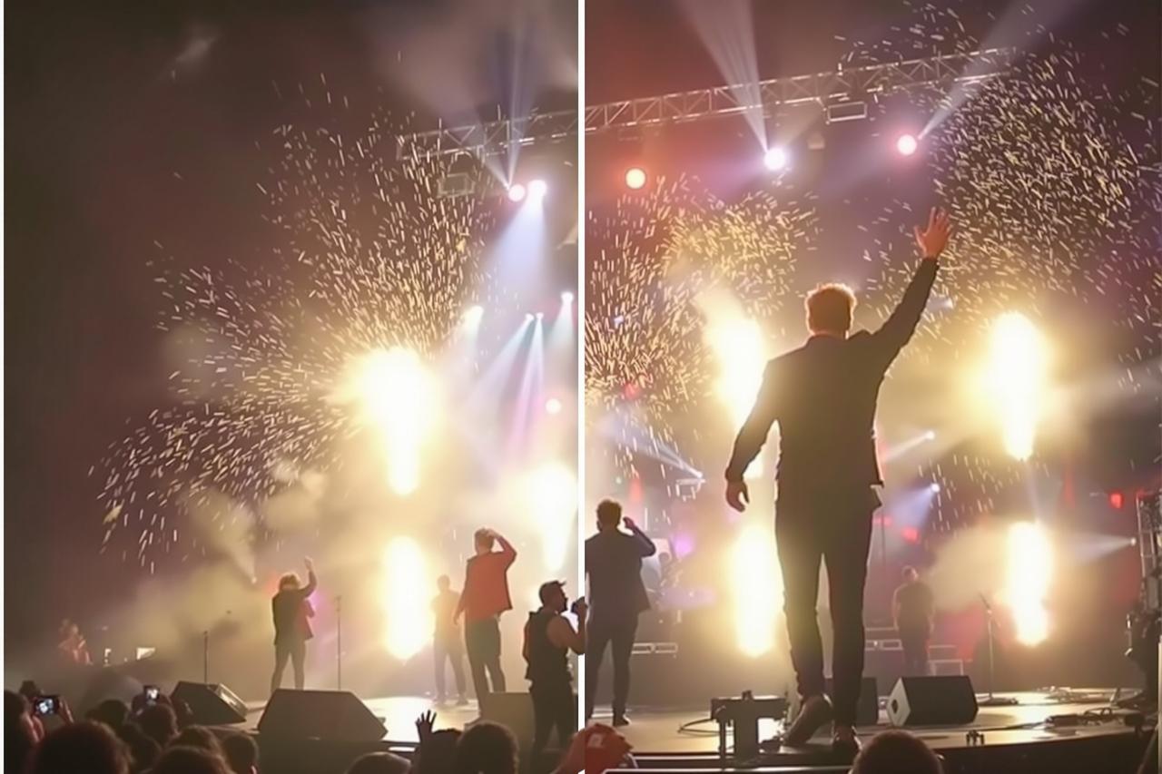 某知名歌手演唱会现场突发意外，数千名粉丝目睹全程